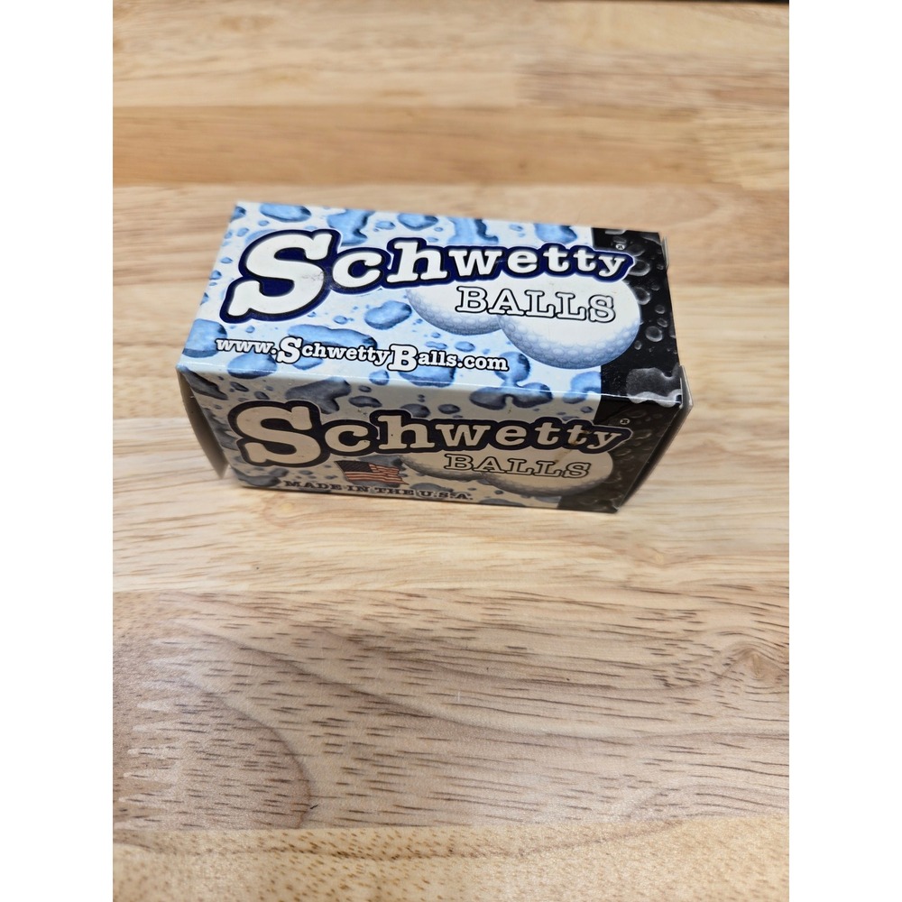 Schwetty Balls Novelty Golf Balls 2 Pack SNL Skit Gag Gift Made in USA Blue